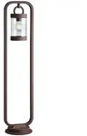 Trio Sambesi Gartenleuchte Druckguss Aluminium/rostfarbig D&auml;mmerungssensor