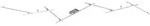 Trio Indira Deckenleuchte LED Metall Nickel matt Dimmbar