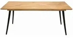SIT M&ouml;bel TAYLOR Tisch 140x80 cm Platte Mangoholz, Beine Metall