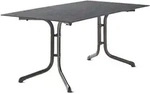 Sieger Boulevard-Klapptisch Polytec 160x90 cm Aluminium