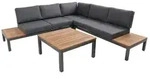 MWH Reno Loungem&ouml;belset Aluminium 4-tlg. - Iron Grey