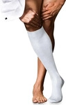 FALKE 15649_200005, FALKE No. 10 Pure Fil d'&Eacute;cosse Herren Kniestr&uuml;mpfe 43-44...