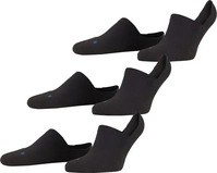 FALKE 13187_300001, FALKE Cool Kick 3-Pack Unisex F&uuml;&szlig;linge 37-38 Schwarz