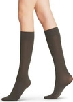 FALKE 43154_327502, FALKE Pure Matt 50 DEN Damen Kniestr&uuml;mpfe 39-42 Grau