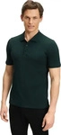 FALKE 62101_745407, FALKE Essential Cotton Herren Polo Shirt 3XL Gr&uuml;n
