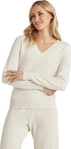 FALKE 64907_204005, FALKE Pure Cashmere Damen Pullover XL Wei&szlig;