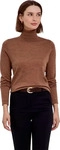 FALKE 64940_503703, FALKE Pure Merino Wool Damen Pullover M Braun