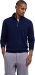 FALKE 60908_643703, FALKE Pure Cashmere Herren Pullover M Blau