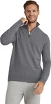FALKE 60908_327803, FALKE Pure Cashmere Herren Pullover M Grau