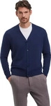 FALKE 60909_611606, FALKE Pure Cashmere Herren Cardigan XXL Blau