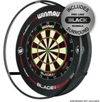 Winmau Dartboard-Beleuchtung Bundle "Plasma + Surround Black 4305",schwarz,