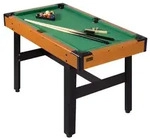 Carromco Poolbillardtisch "Orion-XT",schwarz,122 x 67,2 x 78,7 cm