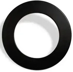 Karella Auffangring f&uuml;r Dartspiele "PU-Catchring",schwarz,