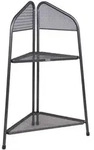 MWH Eckregal Ekko S 48x48x100 cm, grau