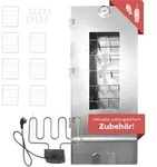 R&auml;ucherofen XL 110 cm hoch Stahl mit Heizspirale und Zubeh&ouml;r, R&auml;ucherschrank