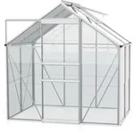 Gew&auml;chshaus Venus 2500 192x130x197cm, alu eloxiert, Sicherheitsglas 3mm