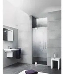 Kermi PASA XP Pendelt&uuml;r 1-fl&uuml;gelig mit Festfeld PX 1TR/L 1850 BV: 875-910...