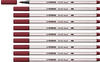 STABILO 568/19, STABILO Faserschreiber Pen 68 brush purpur, 10er Pack