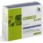 Ginkgo 100 mg + Vitamine C, E, B1 und Fols&auml;ure Kapseln