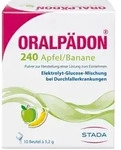Oralp&auml;don 240 Apfel-Banane Elektolytepulver