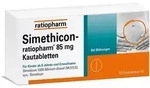 Simethicon-ratiopharm&reg; 85 mg Kautabletten