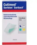 Cutimed Sorbion Sorbact Wundauflage 10x20 cm