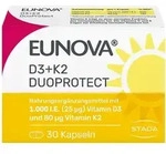 Eunova DuoProtect Vitamin D3+K2 1000IE/80UG
