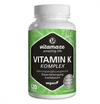Vitamin K1 + K2 Komplex hochdosiert vegan Kapseln