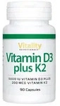 Vitamin D3 5000 I.E. Plus K2 200mg Kapseln