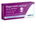 Naproxen axicur 250 mg Tabletten