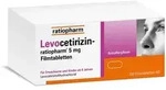 Levocetirizin-ratiopharm 5 mg Filmtabletten