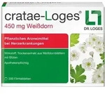 Cratae-loges 450 Mg Wei&szlig;dorn Filmtabletten