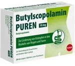 Butylscopolamin Puren 10 Mg &uuml;berzogene Tab.