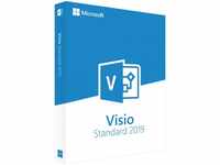 Microsoft Visio Standard 2019 Deutsch/Multilingual (D86-05822) (Office) (ESD)