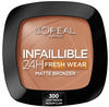 L'Oréal Paris Infaillible 24h Fresh Wear Soft Matte Bronzer 300 Light Medium