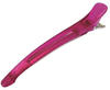 Efalock Clip Techno mit Flachgummi pink 6 Stk. Haarklammern 14101544