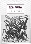 Efalock Rasta-Haargummi dick/gro&szlig; 100 Stk. schwarz