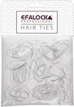 Efalock Rasta-Haargummi d&uuml;nn/klein 100 Stk. transparent
