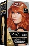 L'Or&eacute;al Paris Pr&eacute;f&eacute;rence 7.4 Kupferblond (Dublin)...