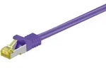 CAT 6a Netzwerkkabel mit CAT 7 Rohkabel, 500 MHz, S/FTP, LS0H, violett - L&auml;nge: 1,50