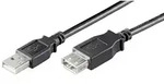 USB 2.0 Hi-Speed Verl&auml;ngerungskabel A Stecker  A Buchse schwarz - L&auml;nge:...