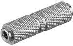 Klinken Adapter Metall 3,5mm Stereo Klinkenkupplung - 3,5mm Stereo Klinkenkupplung