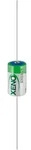 Xeno Lithium-Thionylchlorid Batterie XL-050F/AX, 1/2 AA ER14252, 1200mAh 3,6V, Draht