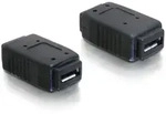 USB 2.0 Hi-Speed Adapter Micro B Buchse - Micro B Buchse schwarz