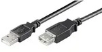 USB 2.0 Hi-Speed Verl&auml;ngerungskabel A Stecker  A Buchse schwarz - L&auml;nge:...