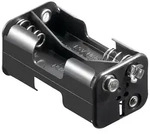 Batteriehalter f&uuml;r 4x Mignon AA 2/2 mit Druckknopfanschluss