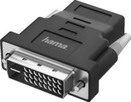 HAMA DVI-Stecker auf HDMI-Buchse, Adapter