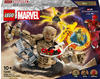 LEGO Super Heroes 76280 Spider-Man vs. Sandman: Showdown Bausatz, Mehrfarbig