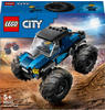 LEGO City 60402 Blauer Monstertruck Bausatz, Mehrfarbig