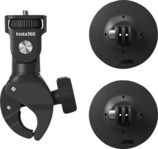 INSTA360 Motorrad-Bundle, Klemmhalterung, Schwarz